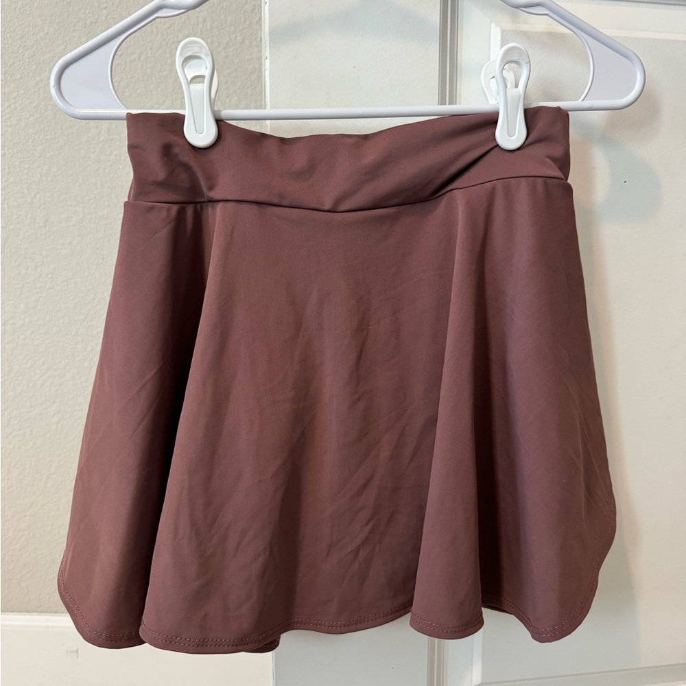 SHEIN Mauve Circle Skirt